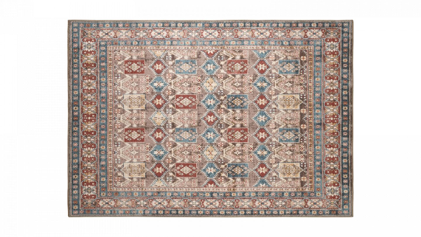 Tapis vintage multicolore 200x290 cm - Sofy