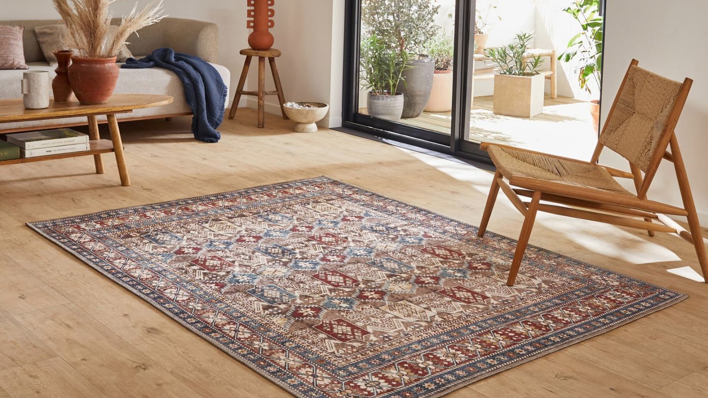 Tapis vintage multicolore 80x150 cm - Sofy