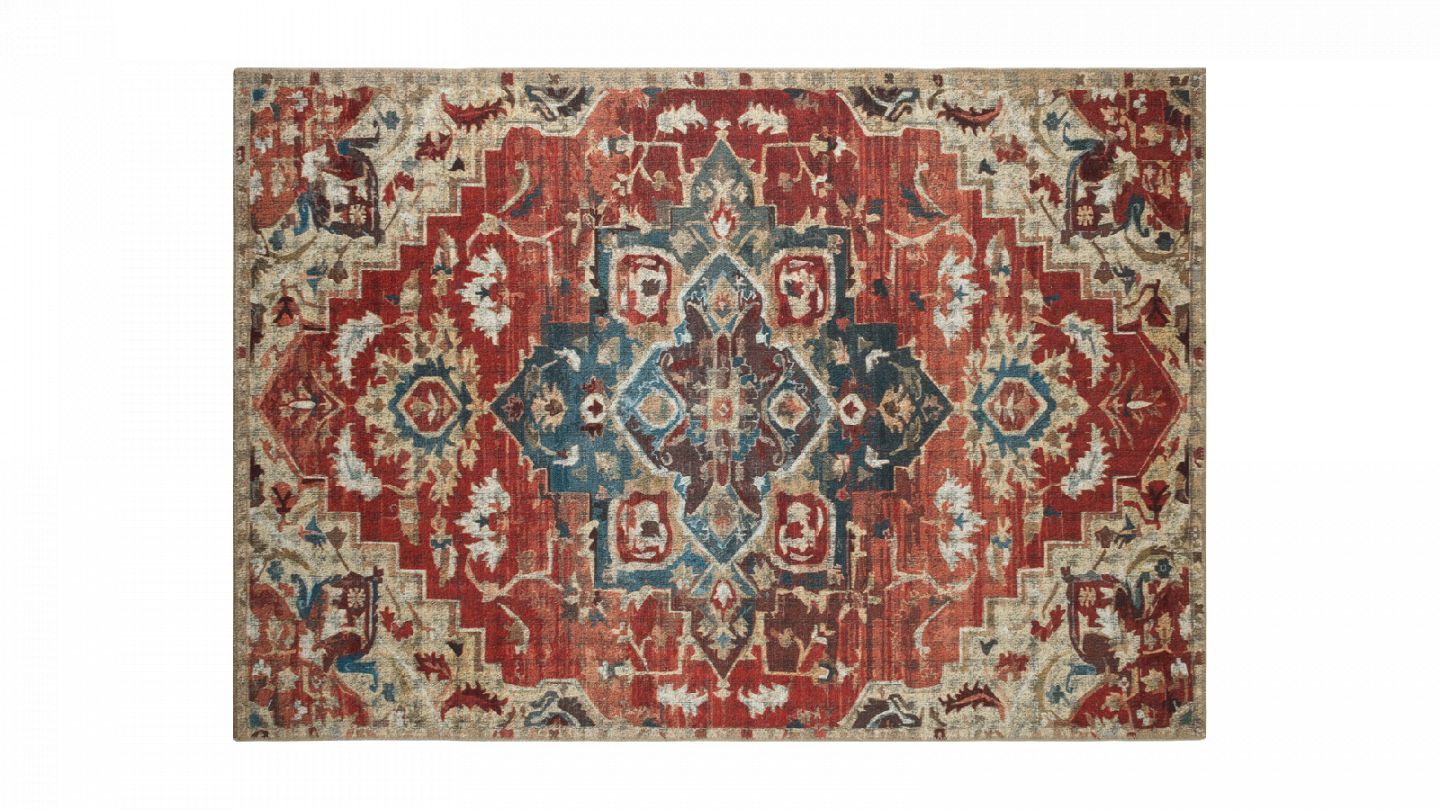 Tapis vintage multicolore 120x170 cm - Maely