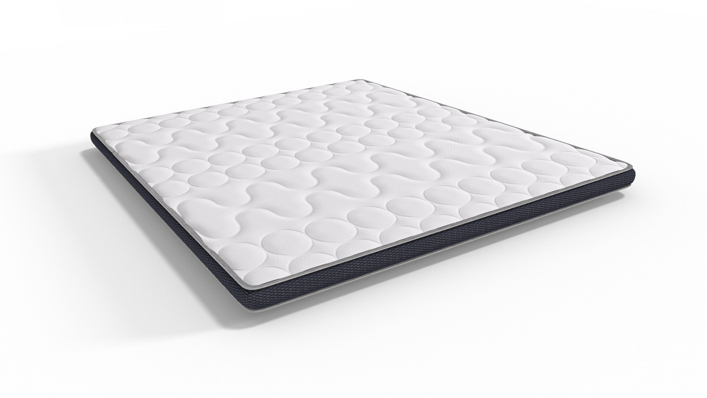 Sur-matelas en mousse 160x200 Bien-être Hbedding - Mousse haute densité