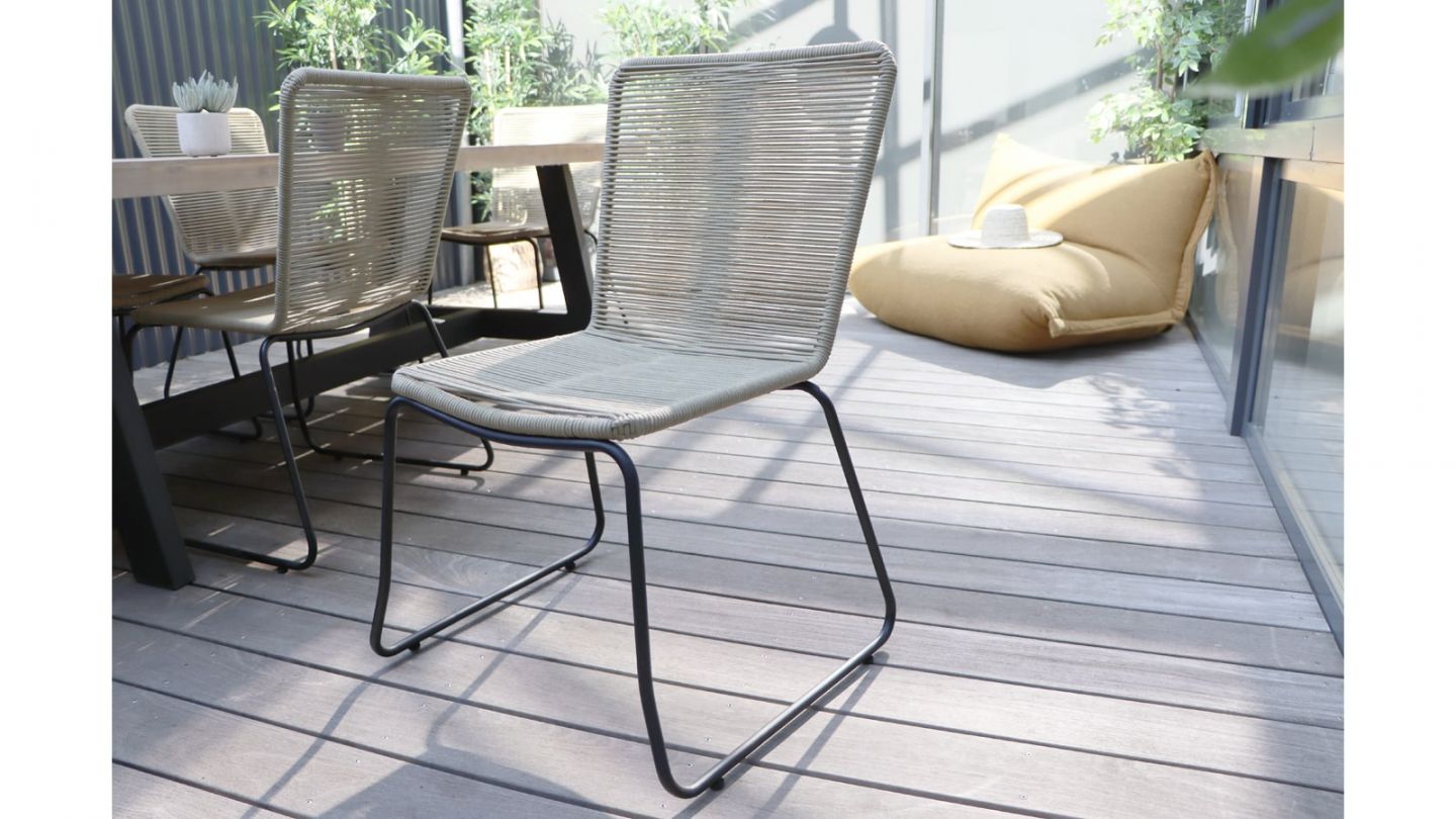 Ensemble Table de jardin Stella 160cm +6 Chaises de jardinErin