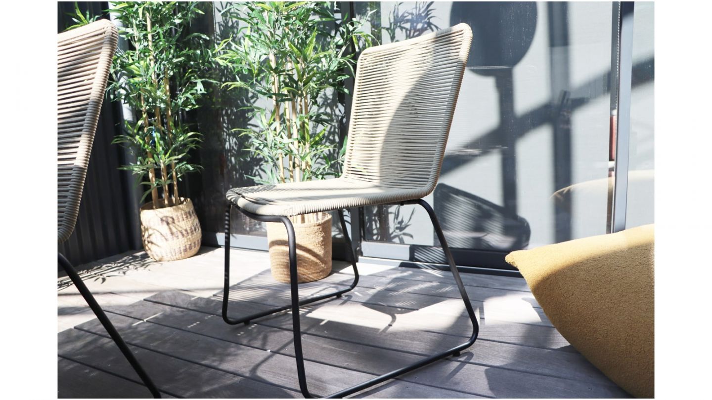 Ensemble Table de jardin Stella 160cm +6 Chaises de jardinErin