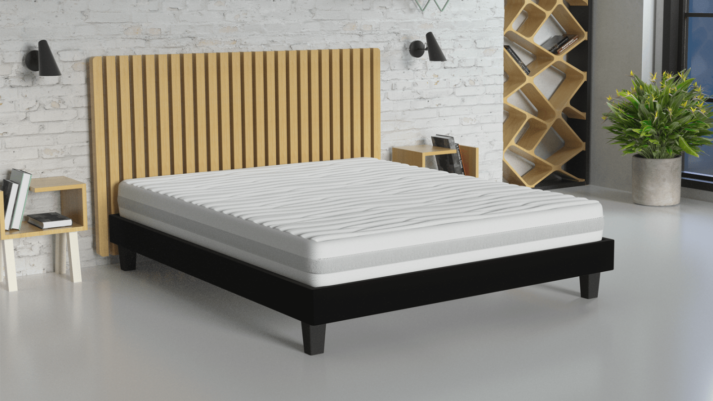 Matelas mousse 140x190 - coutil déhoussable - Clean Confort