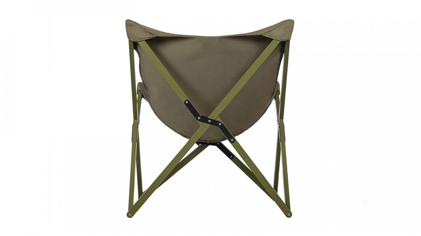 Fauteuil de jardin pliable vert kaki - Lazy