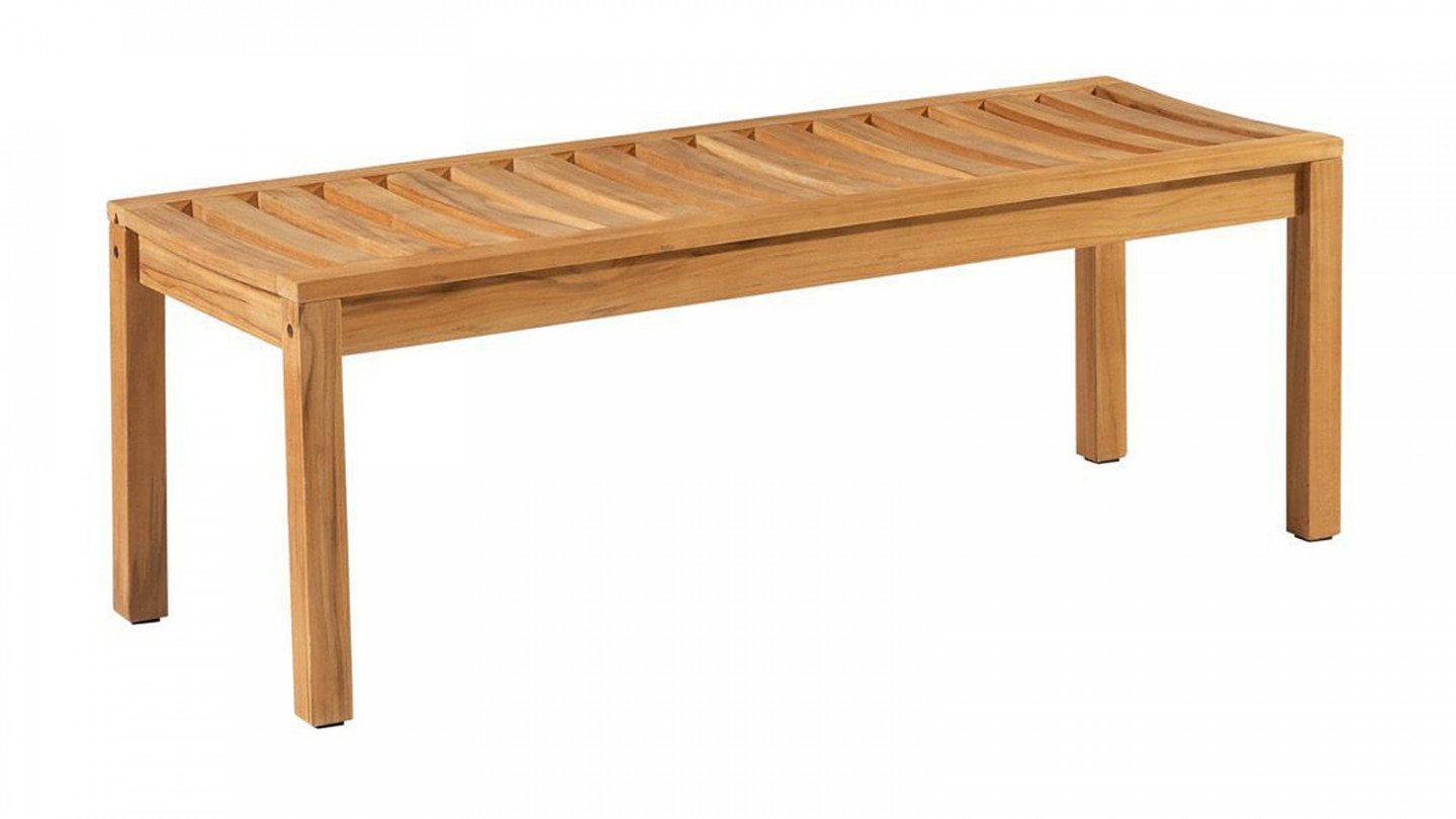 Banc de jardin 2 places en tec k - Comfort