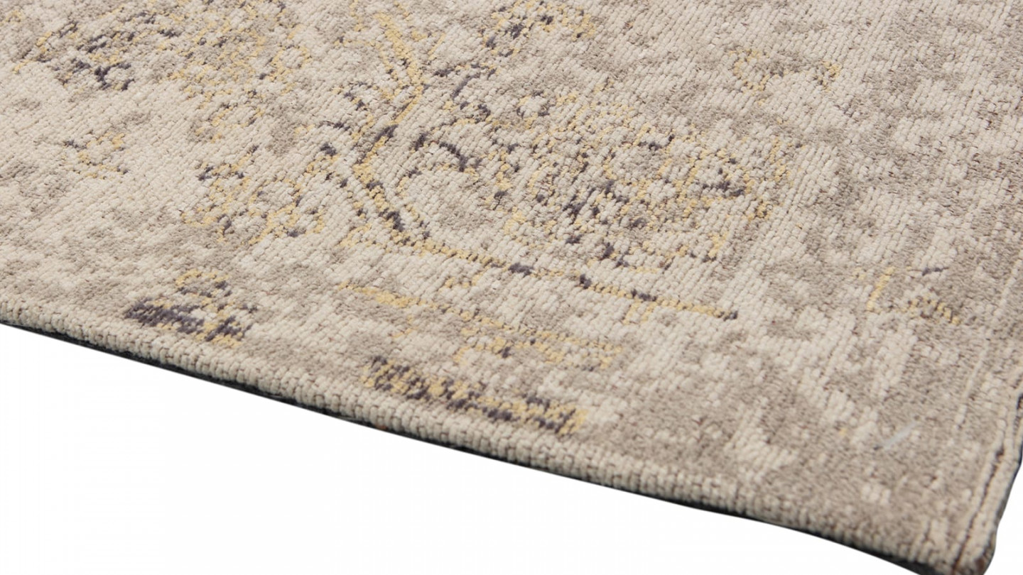 Tapis effet vintage beige 170x240 - Eric