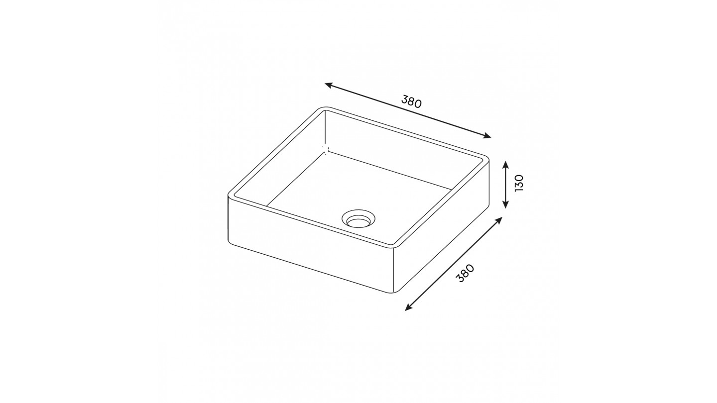 Meuble de salle de bains 140 cm Béton taloché - 2 tiroirs - 2 vasques carrées + miroir - Loft