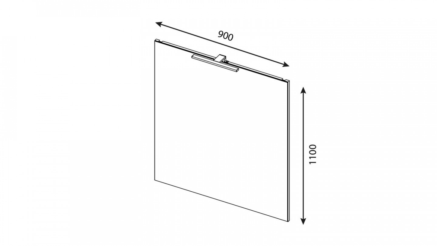 Meuble de salle de bain suspendu avec pieds vasque intégrée 90cm 2 tiroirs Vert olive + miroir - Chango