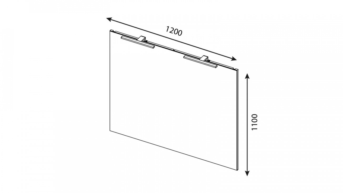 Meuble de salle de bain suspendu avec pieds double vasque intégrée 120cm 3 portes Vert olive + miroir - Chango