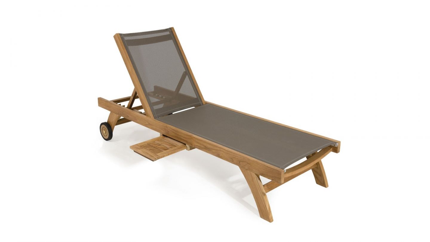 Chaise de jardin en métal noir style scandinave et bohème chez Homifab