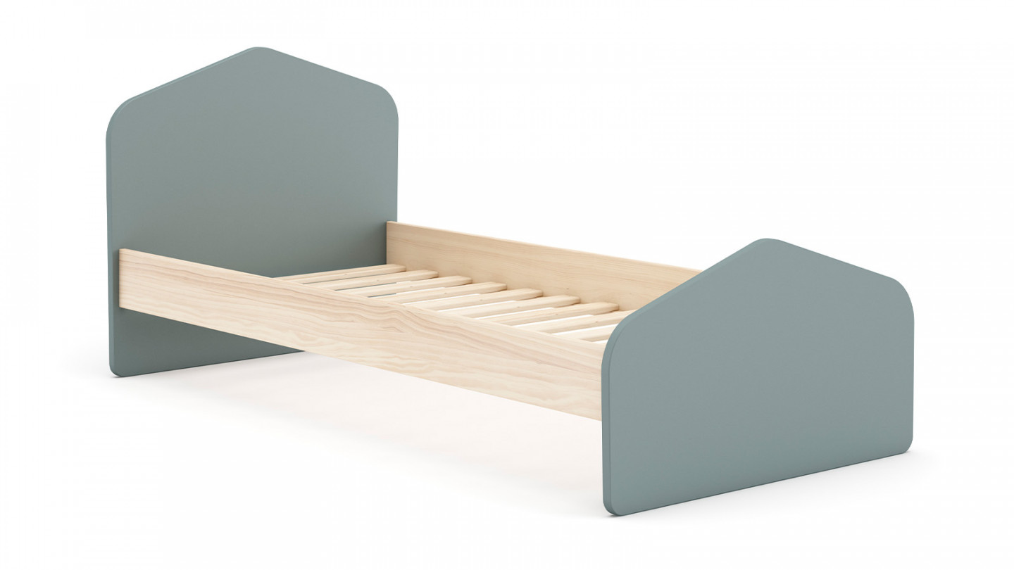 Lit enfant 90x200 blanc - Lucy