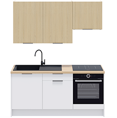 Meuble de cuisine blanc